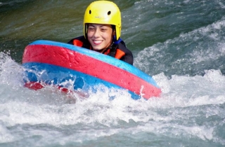  Natación en aguas brava en Ubaye 